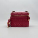 Dior Travel Vanity Case Red GHW