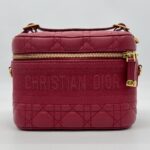 Dior Travel Vanity Case Red GHW