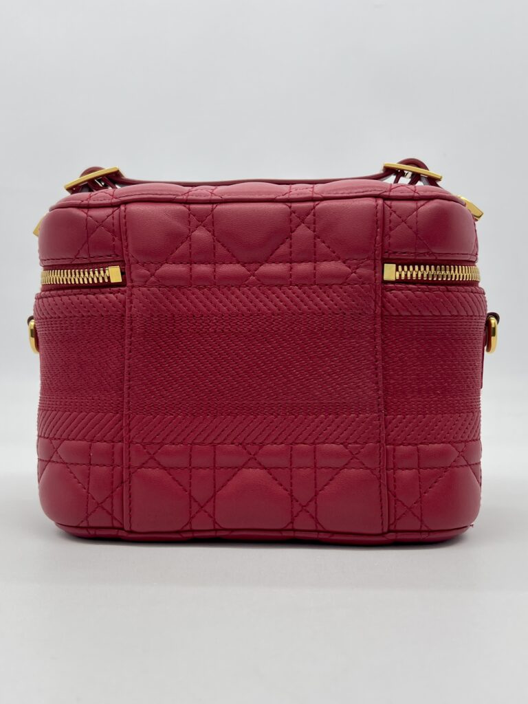 Dior Travel Vanity Case Red GHW
