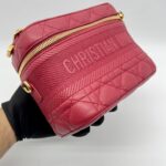 Dior Travel Vanity Case Red GHW