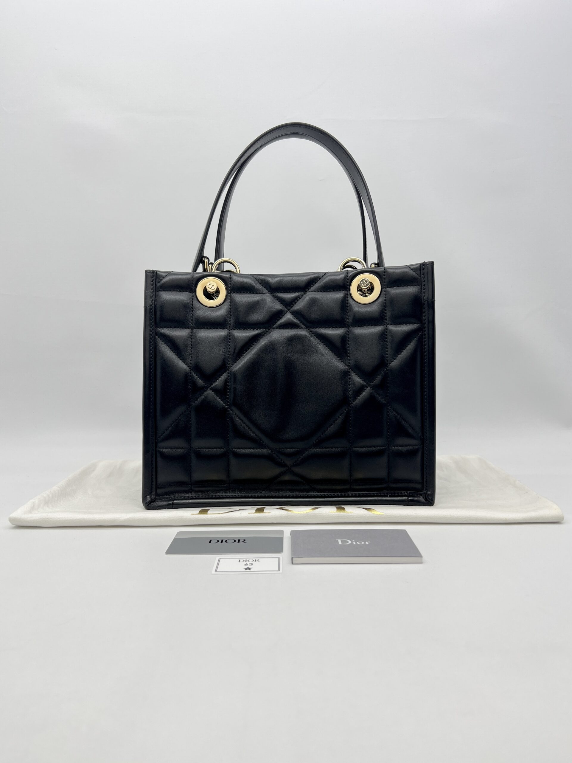 Dior Essential Archi Tote Black GHW