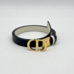Dior Reversible Belt Black And White