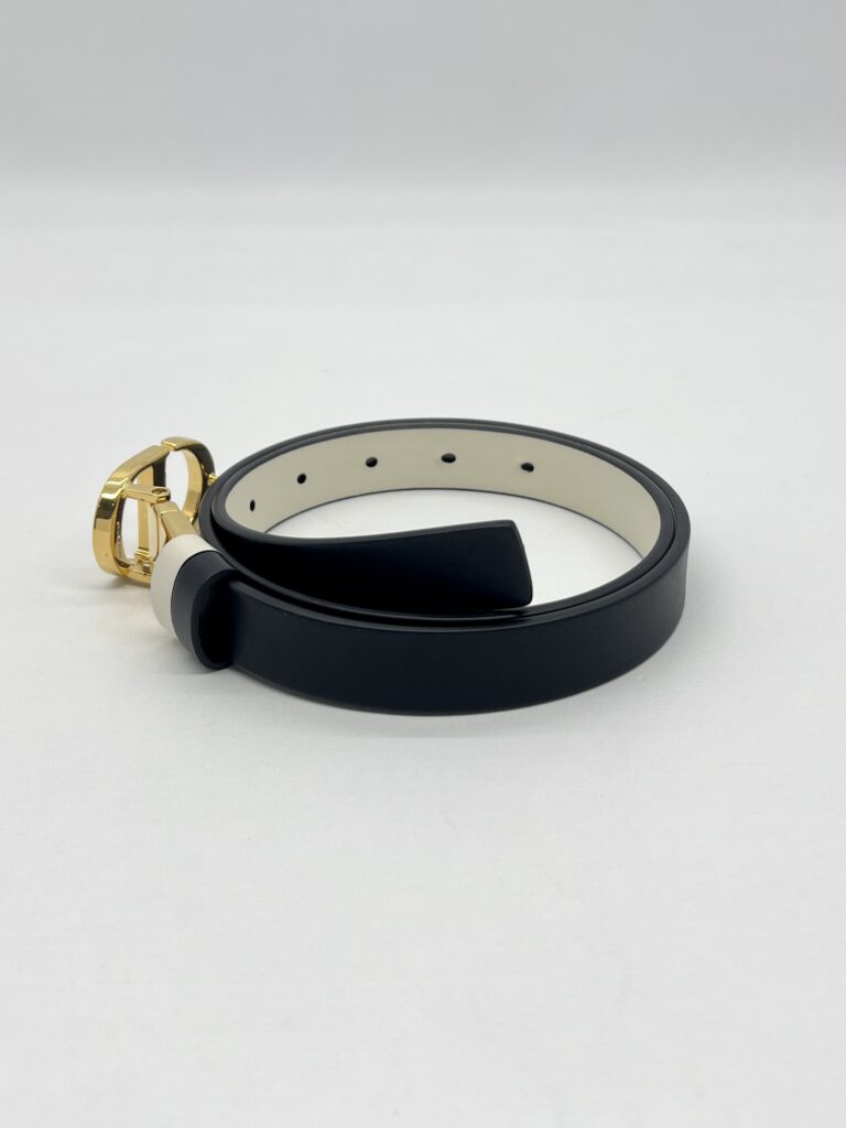 Dior Reversible Belt Black And White