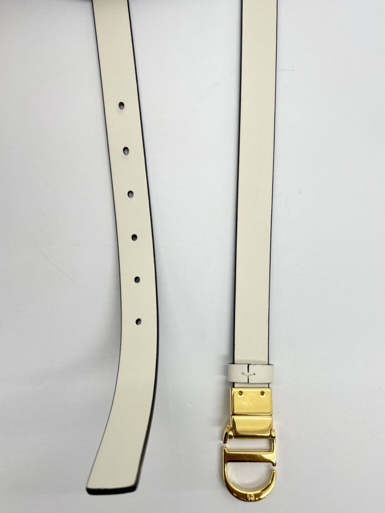 Dior Reversible Belt Black And White