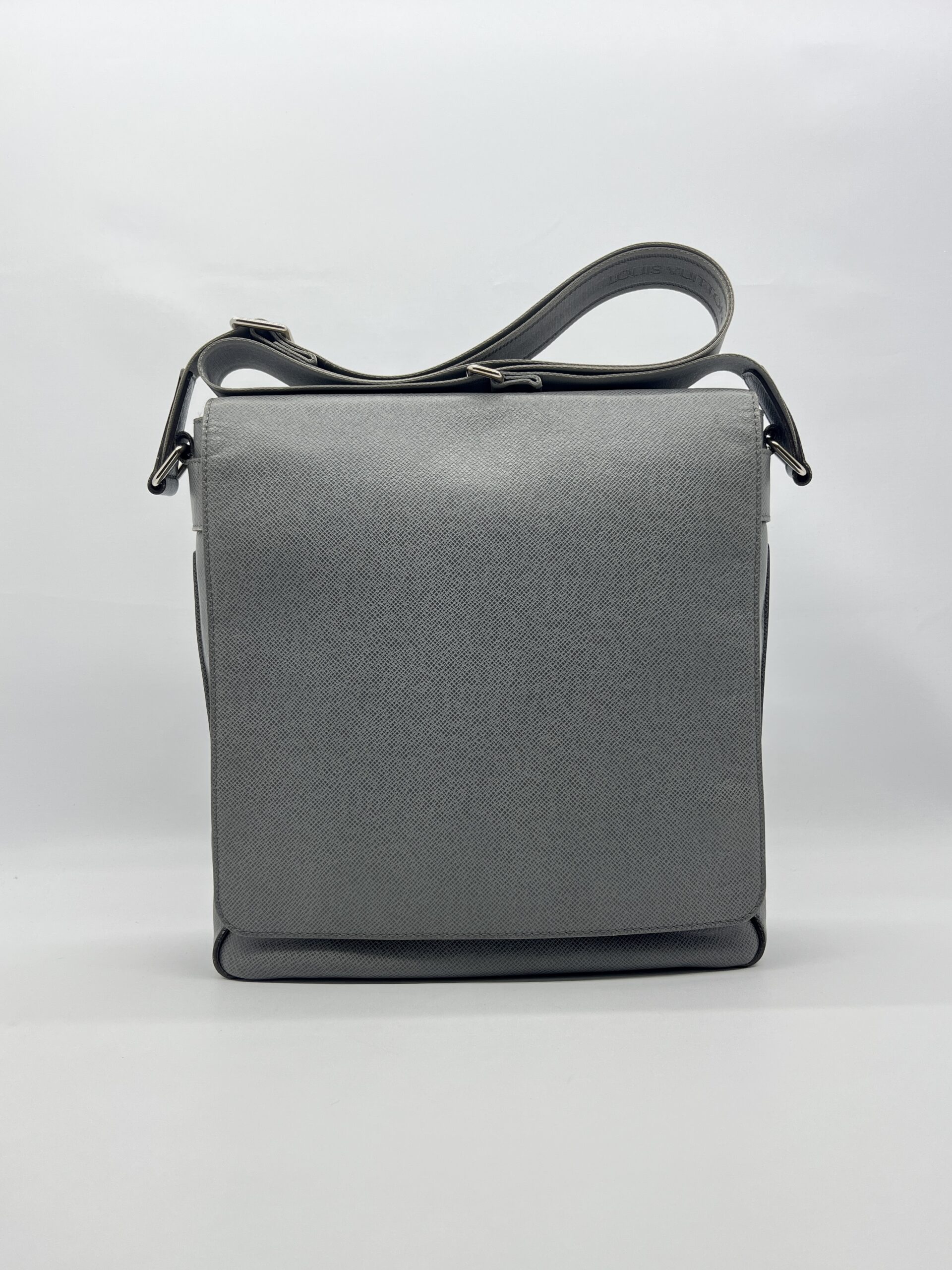 Louis Vuitton Glacier Messenger Flap Grey SHW