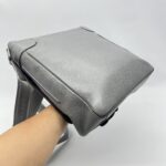 Louis Vuitton Glacier Messenger Flap Grey SHW