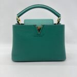 Louis Vuitton Capucines BB Emerald Green GHW