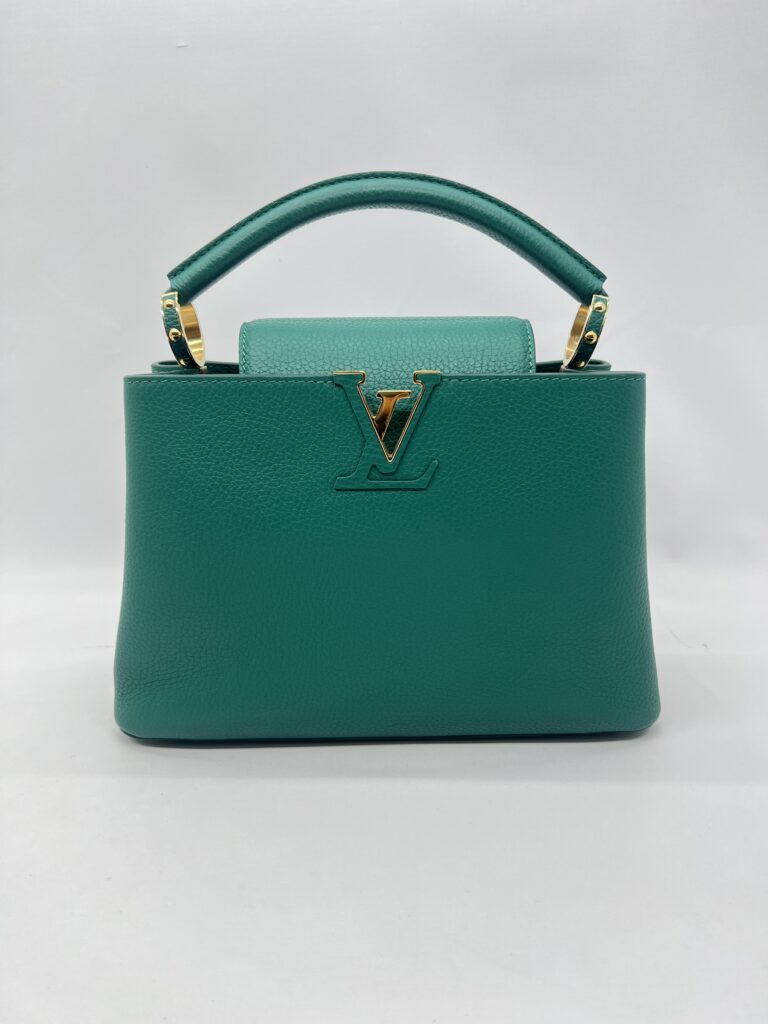 Louis Vuitton Capucines BB Emerald Green GHW