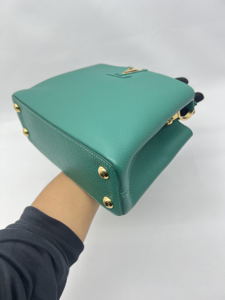 Louis Vuitton Capucines BB Emerald Green GHW