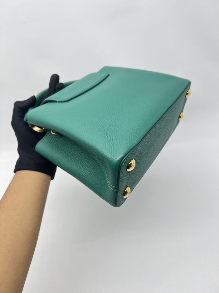Louis Vuitton Capucines BB Emerald Green GHW
