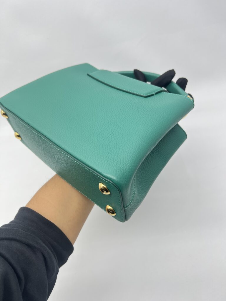 Louis Vuitton Capucines BB Emerald Green GHW