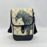 Louis Vuitton Savane Monogram Zebra Chapman White SHW