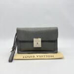 Louis Vuitton Belaia Glacier Clutch Grey SHW