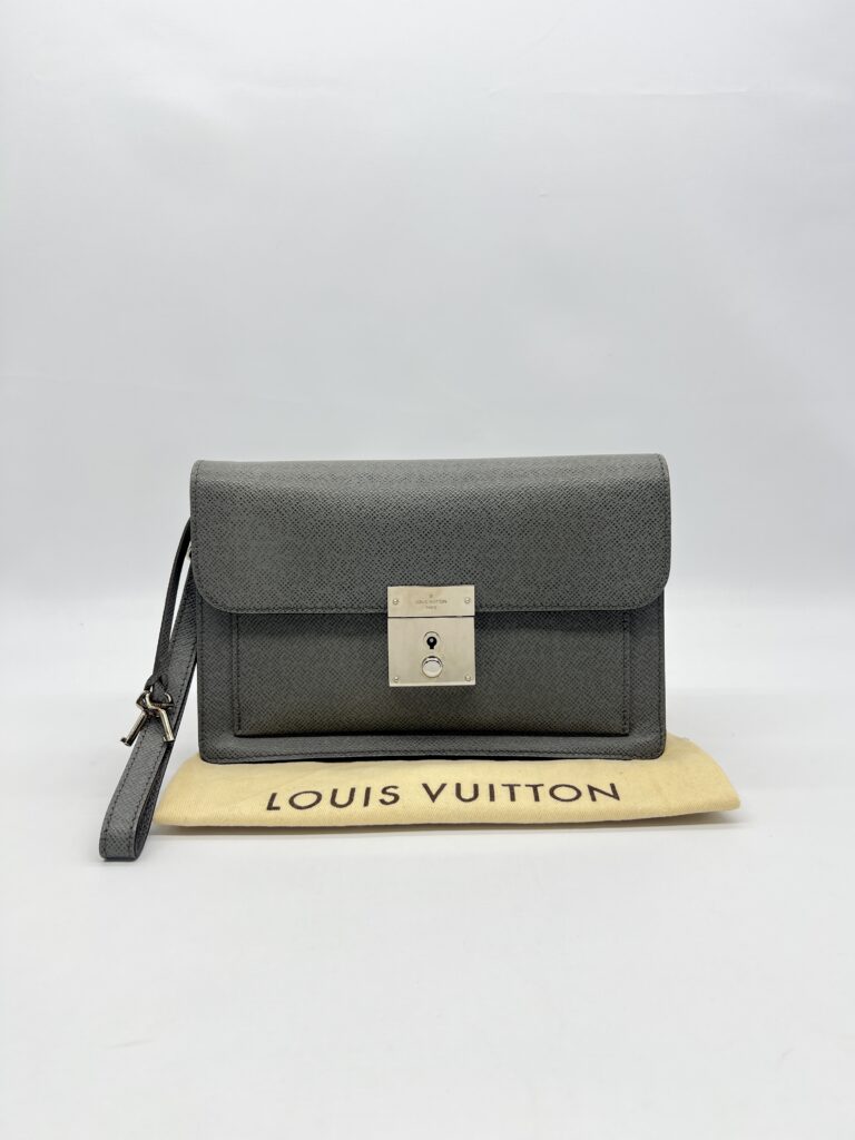 Louis Vuitton Belaia Glacier Clutch Grey SHW