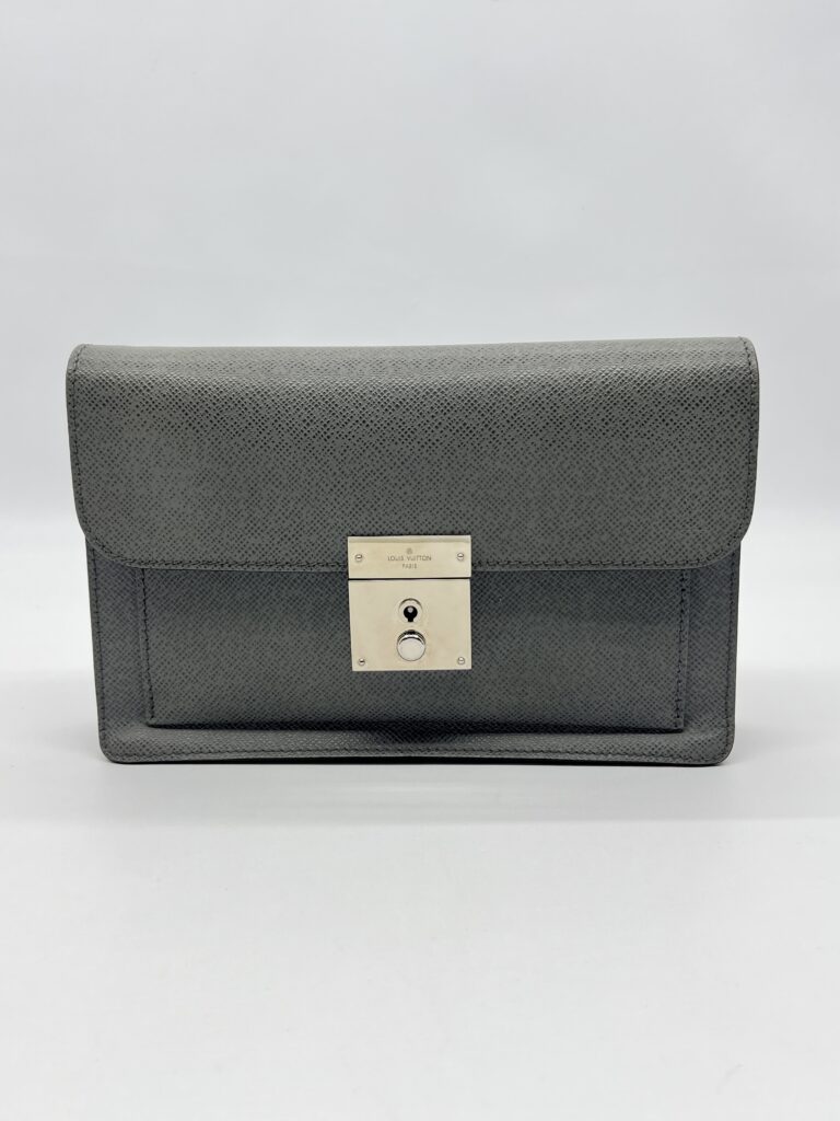 Louis Vuitton Belaia Glacier Clutch Grey SHW
