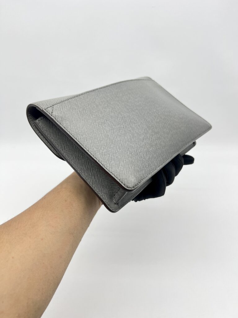 Louis Vuitton Belaia Glacier Clutch Grey SHW