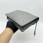 Louis Vuitton Belaia Glacier Clutch Grey SHW