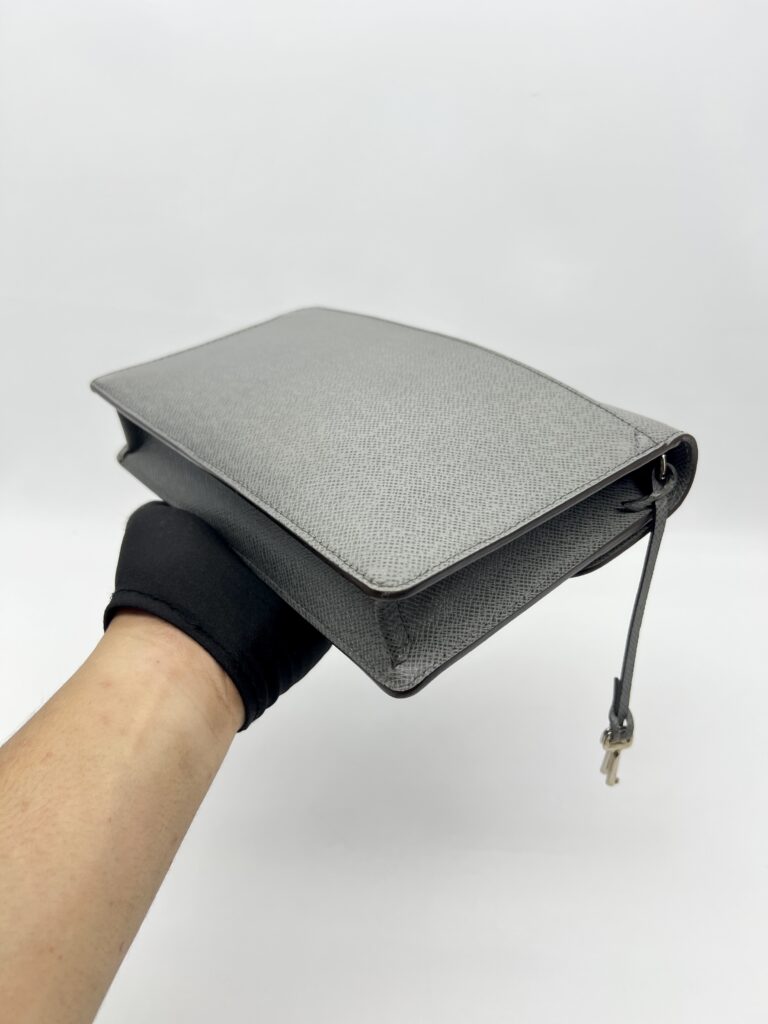 Louis Vuitton Belaia Glacier Clutch Grey SHW