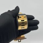 Hermes Collier De Chien Noir GHW