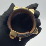 Hermes Collier De Chien Noir GHW