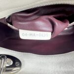 Dior Lady D Mini White Embroidered SHW