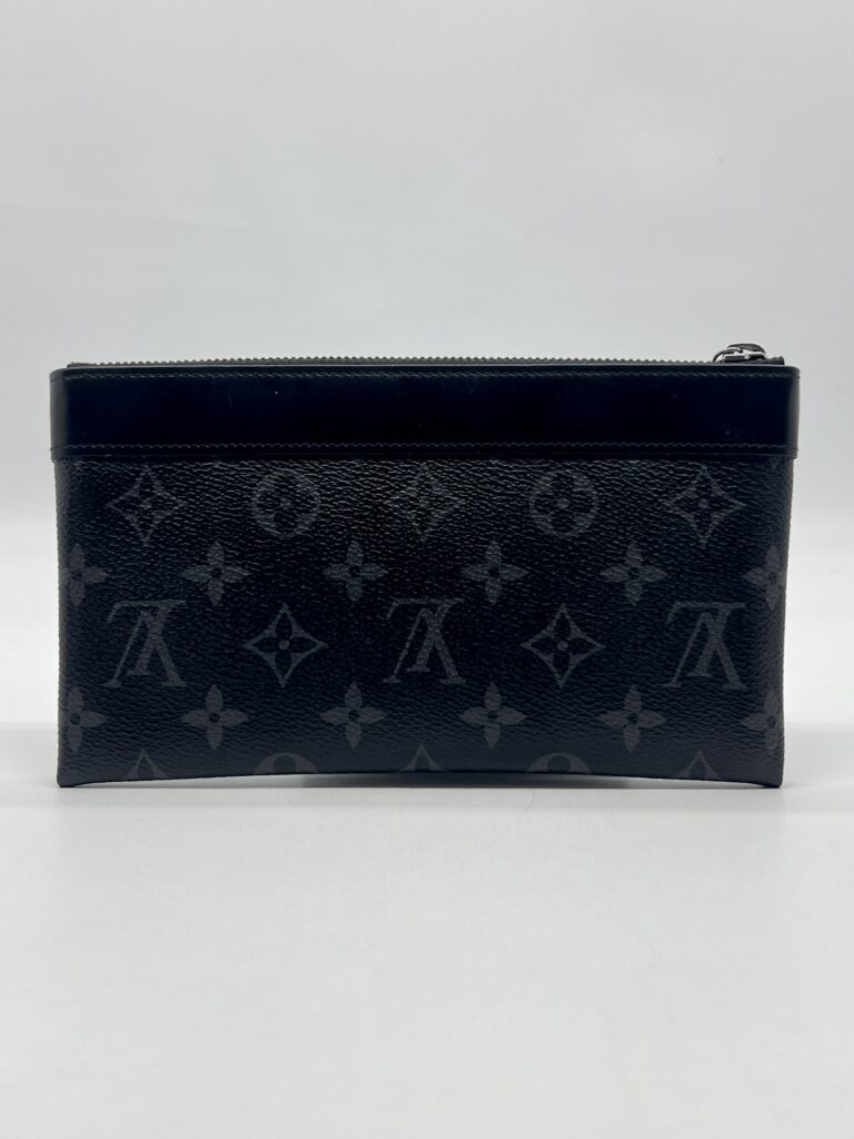 Louis Vuitton PM Clutch Monogram Eclipse SHW