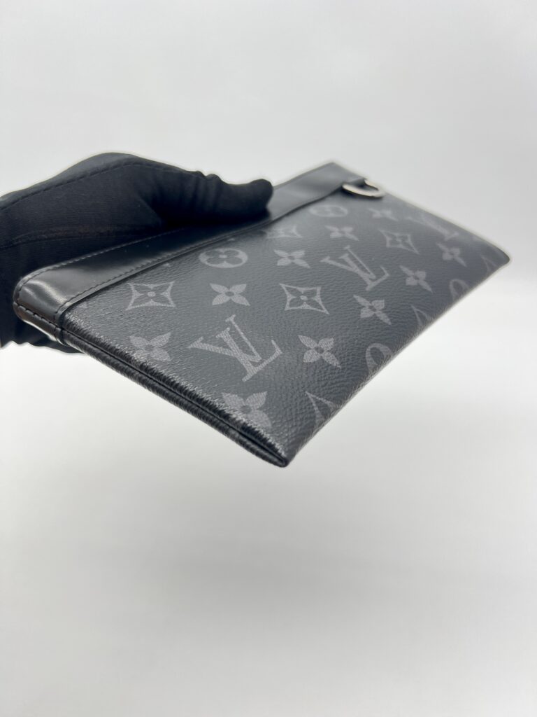 Louis Vuitton PM Clutch Monogram Eclipse SHW