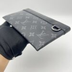 Louis Vuitton PM Clutch Monogram Eclipse SHW