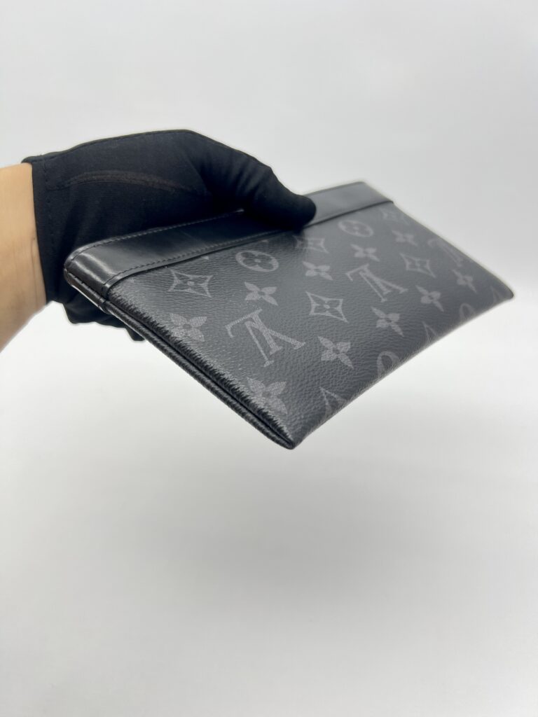 Louis Vuitton PM Clutch Monogram Eclipse SHW