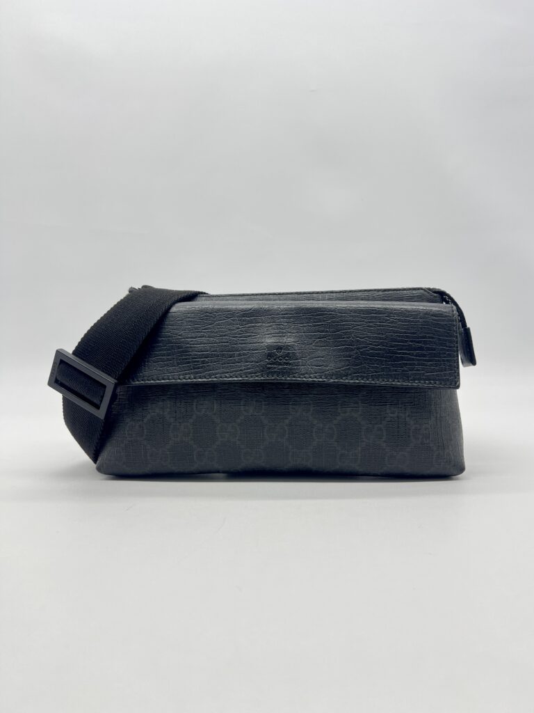 Gucci Waist Bag GG Supreme Black