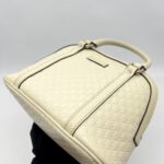 Gucci Alma Dome Microguccissima Ivory LGHW