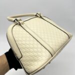 Gucci Alma Dome Microguccissima Ivory LGHW