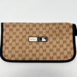 Gucci x NY Yankees Mules GG Canvas NY Logo