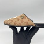 Gucci x NY Yankees Mules GG Canvas NY Logo