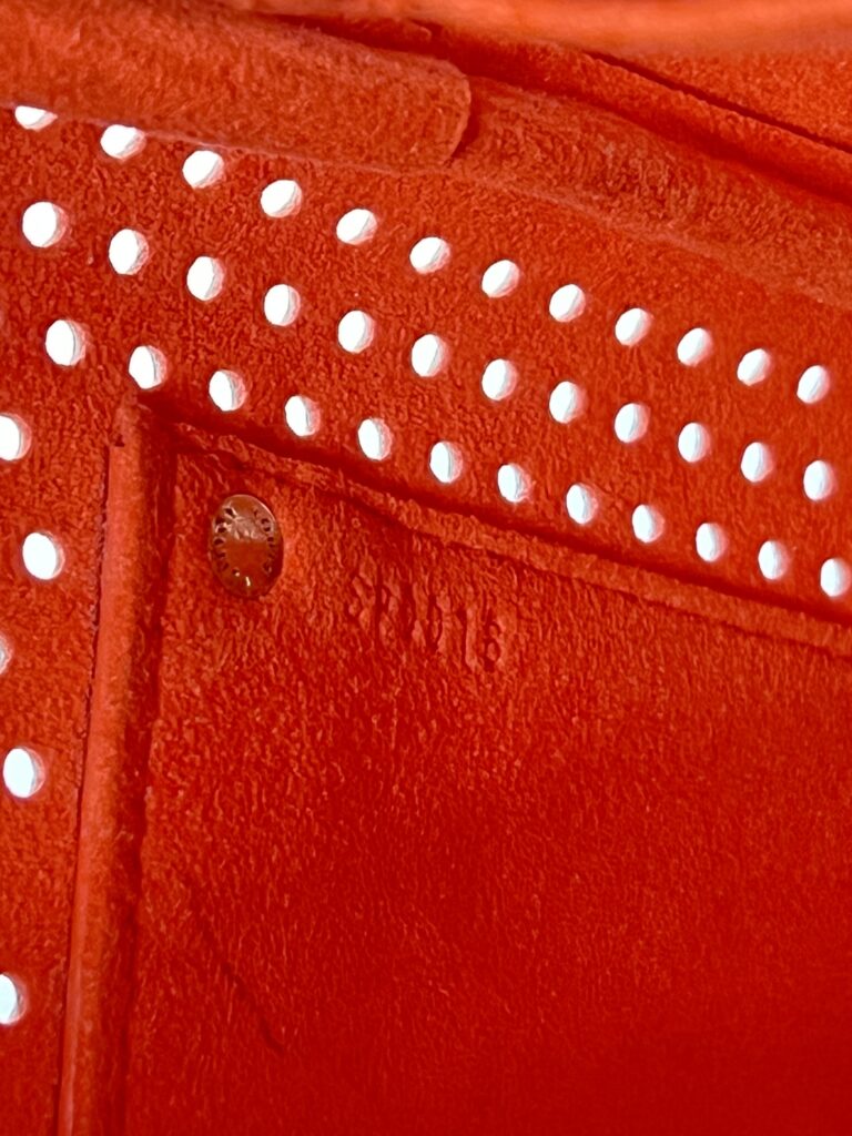 Louis Vuitton Speedy 30 Perforated Monogram Orange GHW