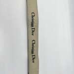 Dior Belt Embroidered Canvas Blue