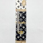 Louis Vuitton Bandeau Silk Monogram Confidential Black