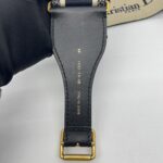 Dior Belt Embroidered Canvas Blue