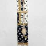 Louis Vuitton Bandeau Silk Monogram Confidential Black