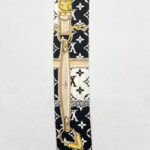 Louis Vuitton Bandeau Silk Monogram Confidential Black