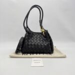 Bottega Veneta Small Parachute Intrecciato Fondant GHW