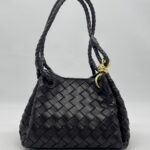 Bottega Veneta Small Parachute Intrecciato Fondant GHW