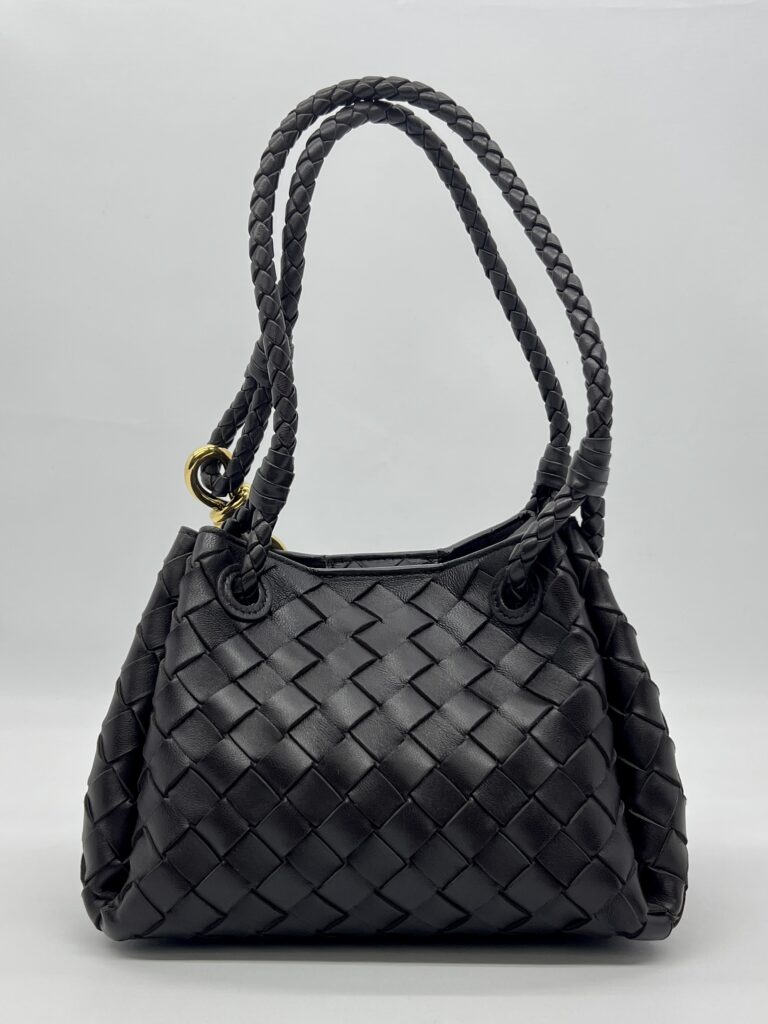 Bottega Veneta Small Parachute Intrecciato Fondant GHW