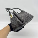 Bottega Veneta Small Parachute Intrecciato Fondant GHW