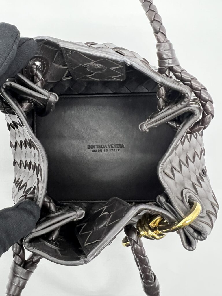 Bottega Veneta Small Parachute Intrecciato Fondant GHW