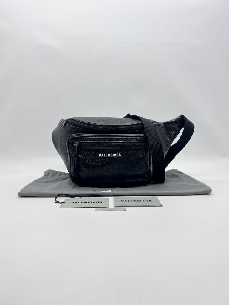Balenciaga Explorer Beltpack Agneau Black