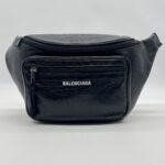 Balenciaga Explorer Beltpack Agneau Black