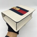 Gucci Mini Sylvie White GHW