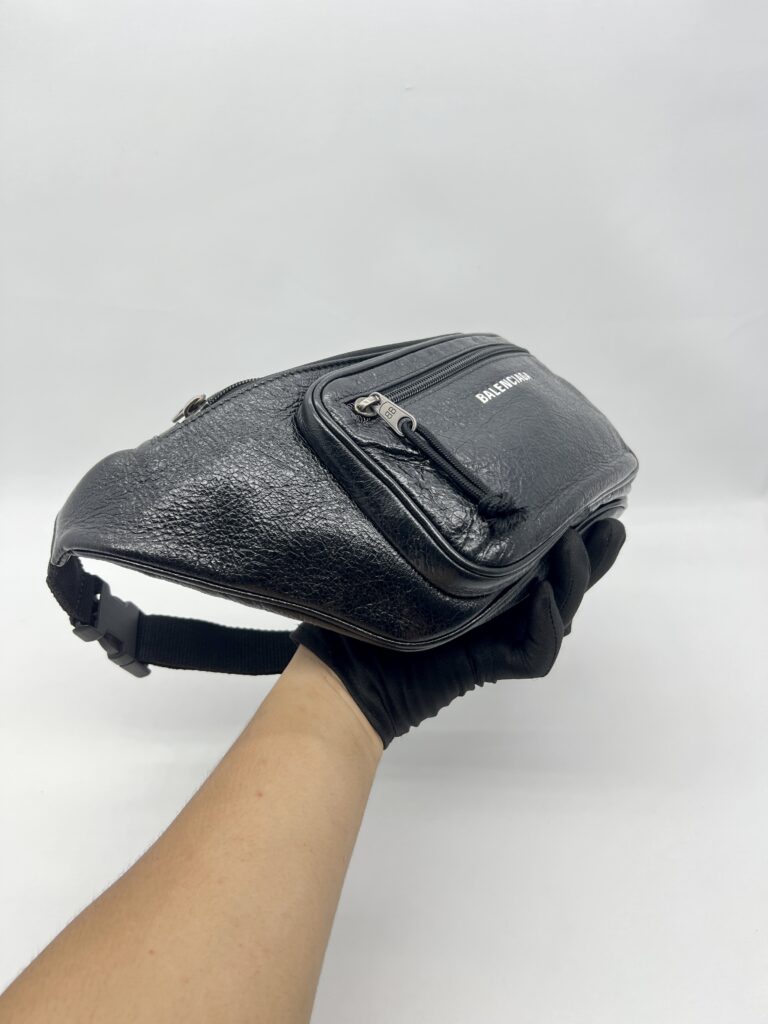 Balenciaga Explorer Beltpack Agneau Black