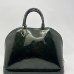 Louis Vuitton Alma GM Vernis Bleu Nuit GHW